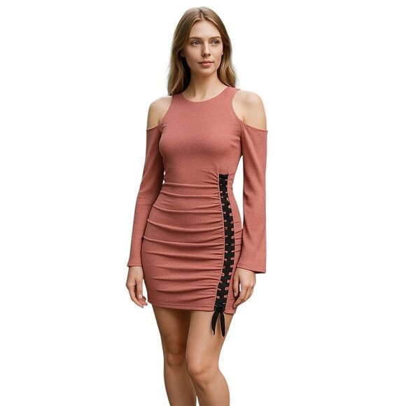 Rebecca Vallance Castella Mini Pink Dress 2 NWT - Picture 1 of 9